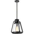 thumbnail image 3 of 60/7552-Nuvo Lighting-Everett - 1 Light Pendant In Maritime Vintage Style-11.88 Inches Tall and 10 Inches Wide-Matte Black Finish, 3 of 7