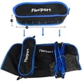 thumbnail image 3 of 2 Pacs Small Folding Camping Chairs in Sports& Outdoors, Travelling Collapsible Adult Chair Lawn Chairs with Carry Bag,Dark Blue, 3 of 8