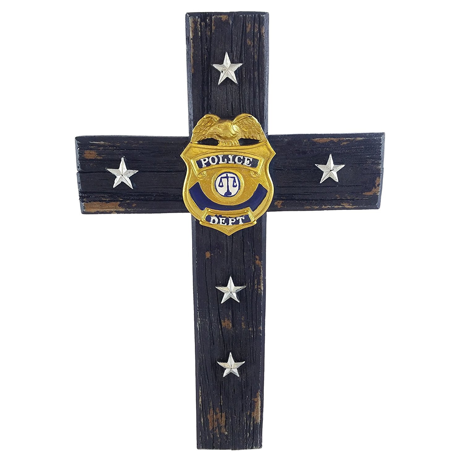 Police Officer Home Decor Metal Badge Wall Art Decor Law