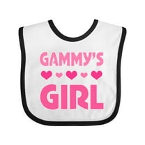Inktastic Gammy Girl Granddaughter Girls Baby Bib