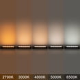 thumbnail image 3 of C Cattleya 4-Pack Low-voltage Aluminum Dimmable LED Outdoor Lanscape Step Light with 2700K/3000K/4000K/5000K/6500K, 3 of 8
