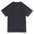 thumbnail image 6 of FORMRS Boys Rash Guard Short Sleeves Swim Shirt Quick Dry UPF 50+ Sun Protection, Sizes 3-12T, Psychedelic Forest, 6 of 6