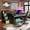 Full XL+ Black+Blue + Solid Wood+MDF, variant on ChenyueFurn Twin XL Loft Bed, Pull-Out Desk, Twin Trundle, 2 Drawers, Storage Steps, Gaming Bed,White