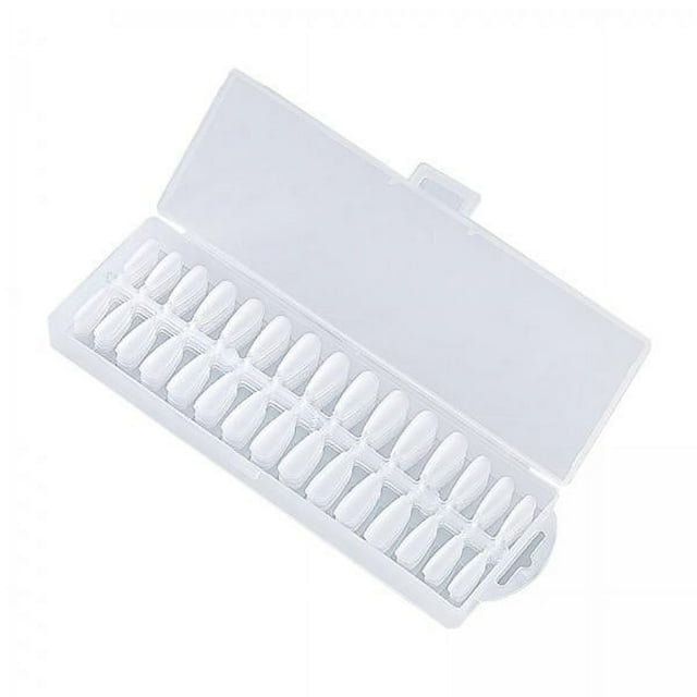 Puntas de uñas postizas transparentes mate Strade Fareast Limited 240 piezas