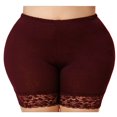 thumbnail image 1 of EIMELI Women Safety Short  Plus Size Pants  Seamless Lace Trim Briefs, 1 of 6
