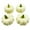 Beige, variant on Moocorvic Mini Vegetable Simulation Pumpkin Happy Halloween DIY Wreath Decoration 4pcs