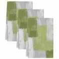 thumbnail image 2 of Sage Green Abstract Kitchen Towels Set of 3, Grey Geometric Oil Painting Vintage Absorbent Dish Towels for Kitchen, Microfiber Hand Towel, Quick Drying Tea Towel for Cleaning Decorative Dishcloths, 2 of 7