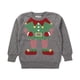 thumbnail image 1 of Suéter Para Niños, Bebés, Niñas, Niños, Navidad, Papá Noel, Suéter De Punto, Suéter, Tops, Gris Odeerbi LM103-3074, 1 of 7