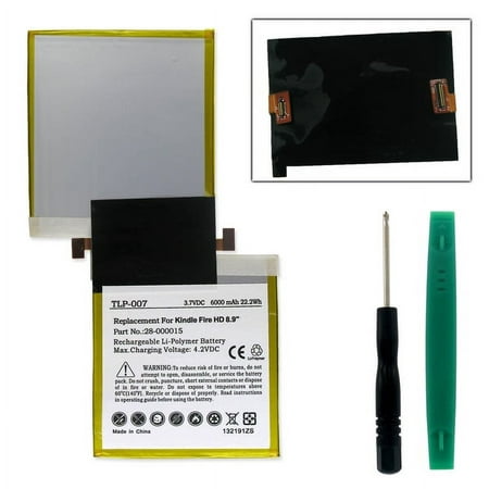 AMAZON KINDLE FIRE HD 8.9" S2012-002-D 3.7V 6Ah LI-POL BATT (T) Tablet Battery