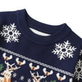 thumbnail image 3 of Toddler Christmas Sweater Boy Girl Kids Long Sleeve Christmas Pullover Sweatshirt Warm Crewneck Winter Clothes, 3 of 10