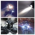 thumbnail image 2 of 2pcs U5 Motocicleta LED Delanteros a Prueba de Agua de Potencia - Luces de Motocicleta de Motocicleta - (Negro) - 2 X de Motoci Yotijar  luces de niebla de conducción de motocicleta, 2 of 10