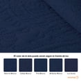 thumbnail image 3 of Colcha Ligera Dreamlab con 2 Fundas de Almohada Capitonado Ultra Suave Hipoalergénico Queen Size 225 x 240 cm Azul Marino, 3 of 8