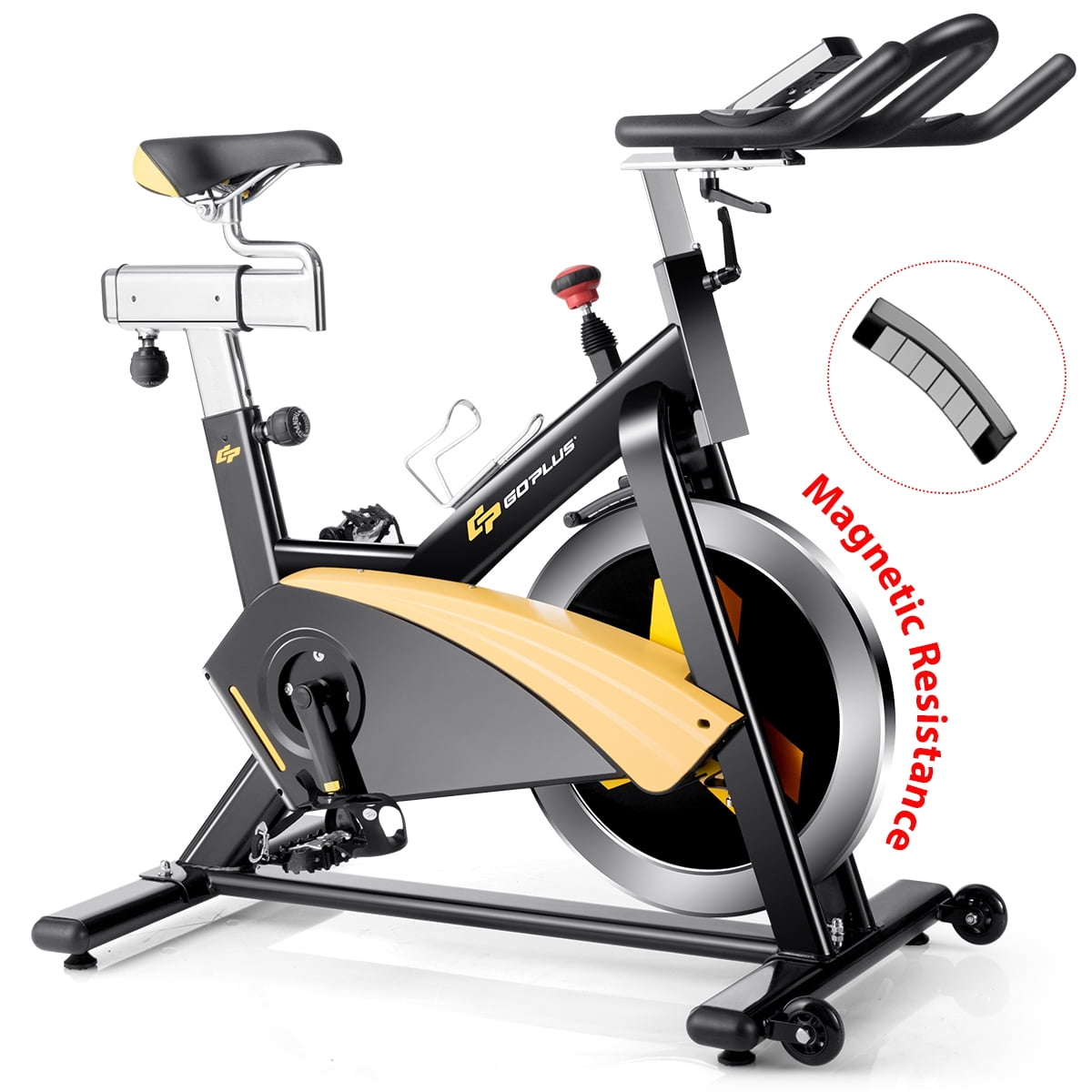 goplus magnetic exercise bike