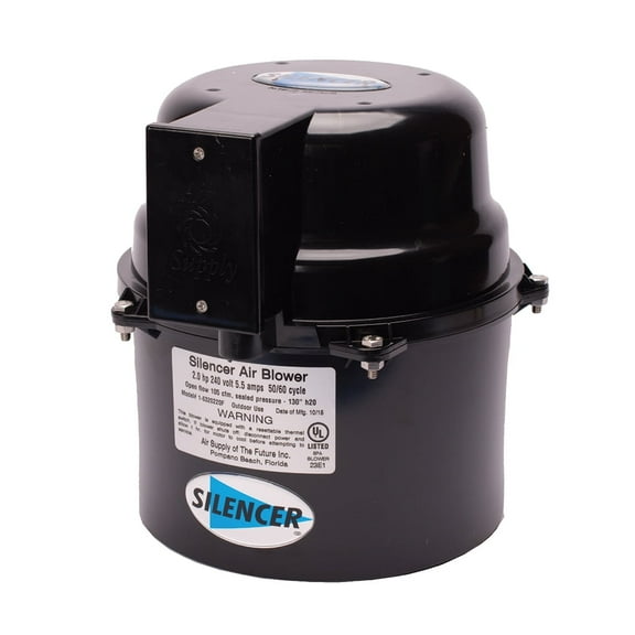 Air Supply Silencer Blower Motor 1.0HP 240V 2.4 Amps For Hot Tubs & Spas 6310241