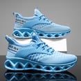 thumbnail image 3 of Men's Running Shoes for Men，Footwear Hollow Sole Sneakers Lightweight Casual Walking Shoes Men, 3 of 8