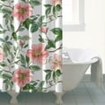 thumbnail image 5 of Waterproof Pioneer Shower Curtain 84x72 Inch Polyester Unique Colorful Floral Shower Curtain for Bathroom Hotel Home Decor with 12 Plastic Hooks, 5 of 5