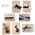 Barrettes Headwear Headdress Hairpin Clips Hair Accessories Violin ...