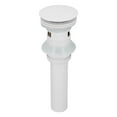 thumbnail image 1 of Desagüe para fregadero de baño, tapón de drenaje emergente, tapón de drenaje para fregadero de baño, colador para fregadero de baño, rendimiento de primer nivel, 1 of 8
