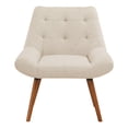 thumbnail image 6 of OSP Furniture Calico Lounge Chair, Cream, 6 of 8