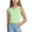 #195-Green, variant on Girls Tank Tops Cute Crop Tops for Teen Kids Ribbed Knit Athletic Dance Basic Top