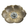 thumbnail image 2 of Leaveforme Incense Holders for Sticks - Portable Alloy Lotus 9 Holes Incense Burner, 2 of 8