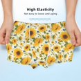 thumbnail image 3 of Yiaed Beautiful Countryside Sunflower Print Boys' Boxer Briefs Cotton Casual Stretch Comfort Boys Boxers - Kids Boxer Briefs Underwear for Boys (6-18)-XX-Small, 3 of 5