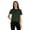 Heather( dark green), variant on Inkmeso Womens Short Sleeves T-Shirt Drop Shoulder Round Neck Casual Summer T-Shirts