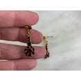 thumbnail image 3 of Rag Jewels 1.25 Ct Round Cut Garnet & Diamond Womens Drop Earring's 14K Yellow Gold Plated 925 Sterling Silver For Women's, 3 of 4
