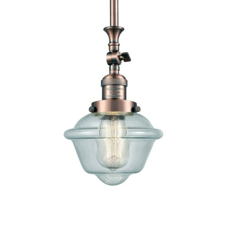 

Innovations Lighting 206 Small Oxford Small Oxford 1 Light 8 Wide Mini Pendant - Copper