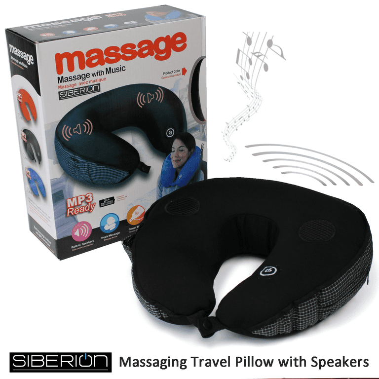 Travel pillow with cheap built in speakers
