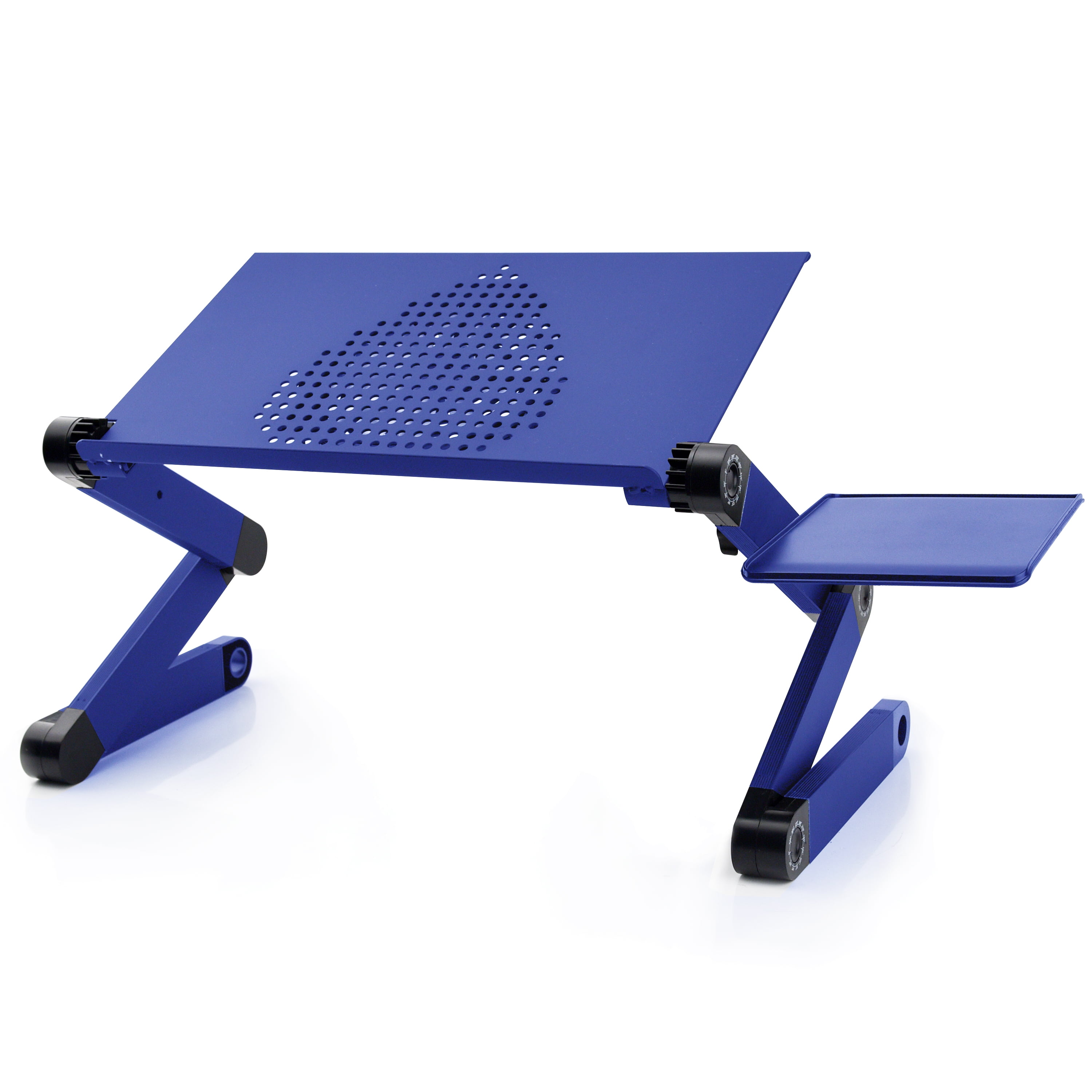 Rainbean 16.5 in. Blue Adjustable and Foldable Portable Laptop Stand