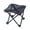 Black, variant on AGIUFGS Folding Stool with 300 Lb Capacity, Festive Holiday Designs, for Home Use