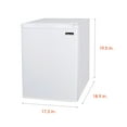 thumbnail image 2 of MAGIC CHEF 1.7-cu. ft. Mini Fridge in White, HMAR170WE, 2 of 19
