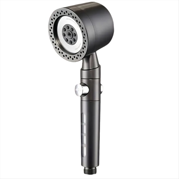 New Strong Pressure Water Saving Filter Shower Head 5 Modes Handheld Shower Head One Button Stop Bathroom Accessories A
