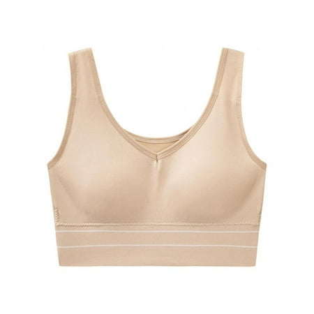 

Xmarks Plus Size Racerback Sports Bras for Women High Support Large Bust - Comfortable Workout Yoga Shockproof Breathable Running Bra