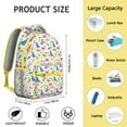 thumbnail image 6 of "Dinosaur Design Backpack for College & Travel - Waterproof School Backpack for Students & Adults, Durable Laptop Backpack with Comfortable Straps", 6 of 6