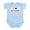Sky Blue, variant on - I Love My Daddy Infant Bodysuit - Baby Light Bodysuit, Size Newborn - 24 Months