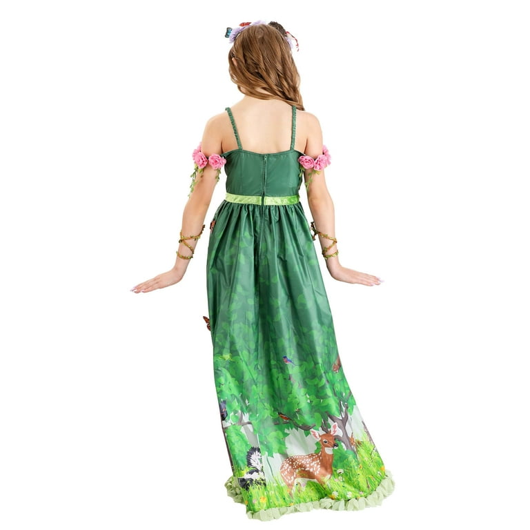 Girl's Mother Nature Costume
