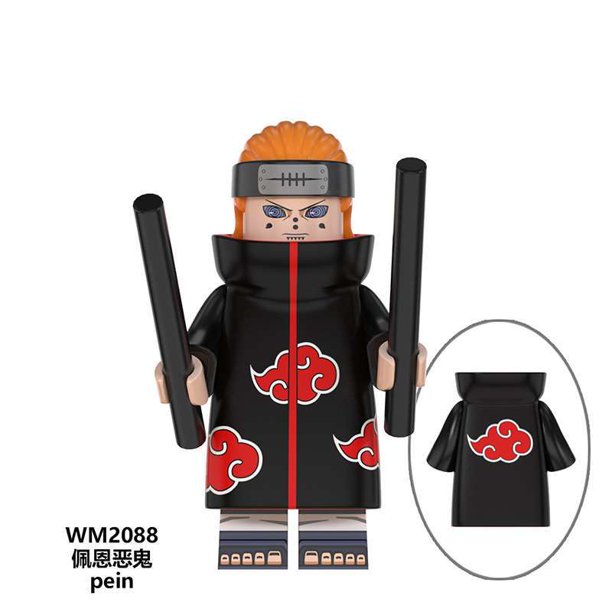 Naruto Bloques De Construcción Gaara Gokage Meeting Shikamaru Juguetes De Para Niños WM6111