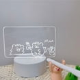 thumbnail image 2 of serony Creative Acrylic Light Up Drawing Board LED Note Board With Colors Acrylic Led Writing Message Board E Touch open, 2 of 6