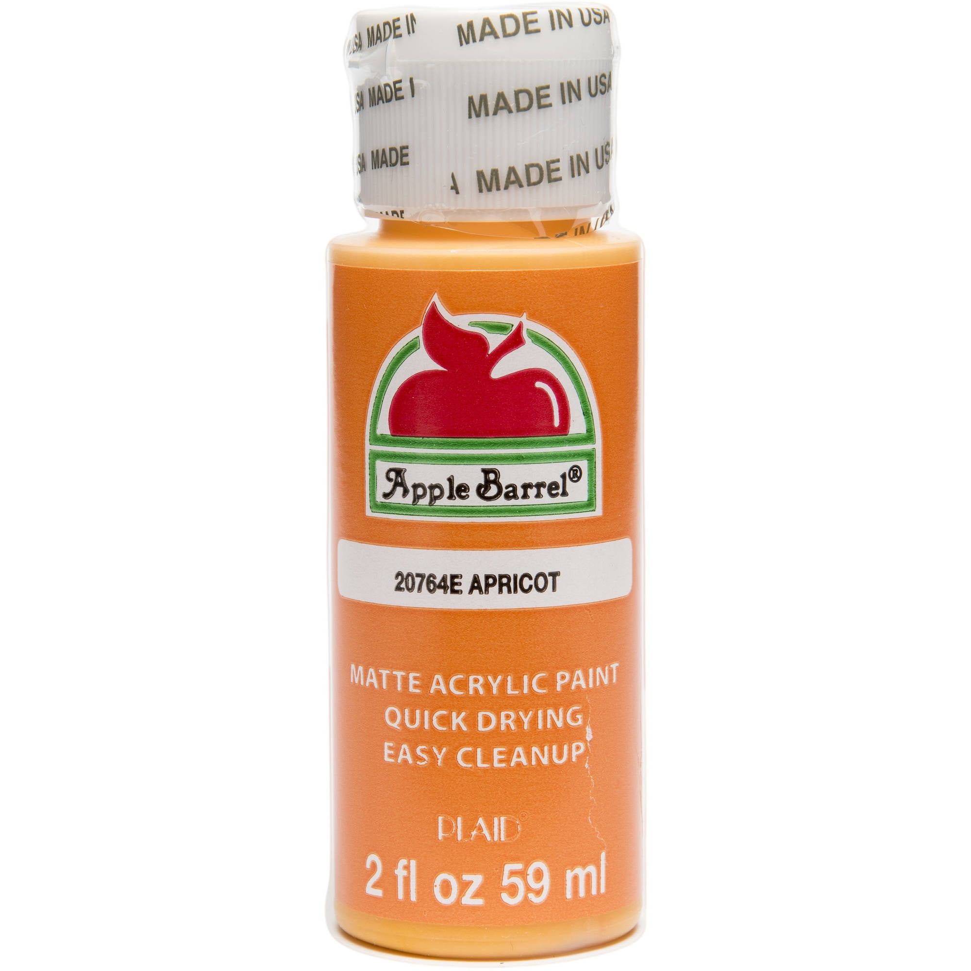 Apple Barrel Colors Apricot Orange Paint 2 Fl Oz