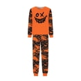 thumbnail image 1 of Family Matching Halloween Pajamas Set, Halloween Print PJs Sets 2 Pieces Loungewear Sleepwear Family Pajamas Matching Pjs, 1 of 5