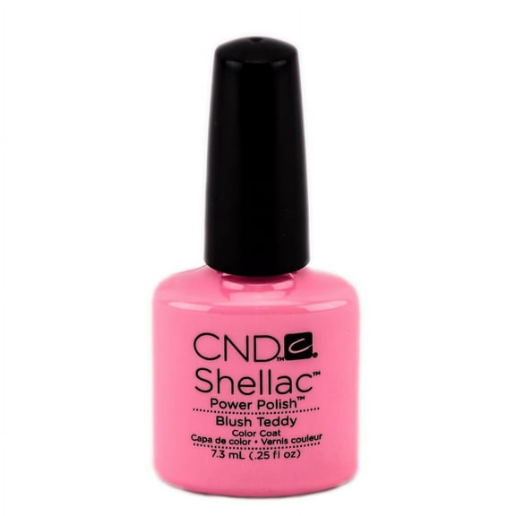 CND Shellac Gel Nail Polish, Blush Teddy, 0.25 Fl Oz