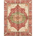 thumbnail image 1 of Ahgly Company Machine Washable Indoor Rectangle Abstract Grapefruit Red Area Rugs, 2' x 4', 1 of 7