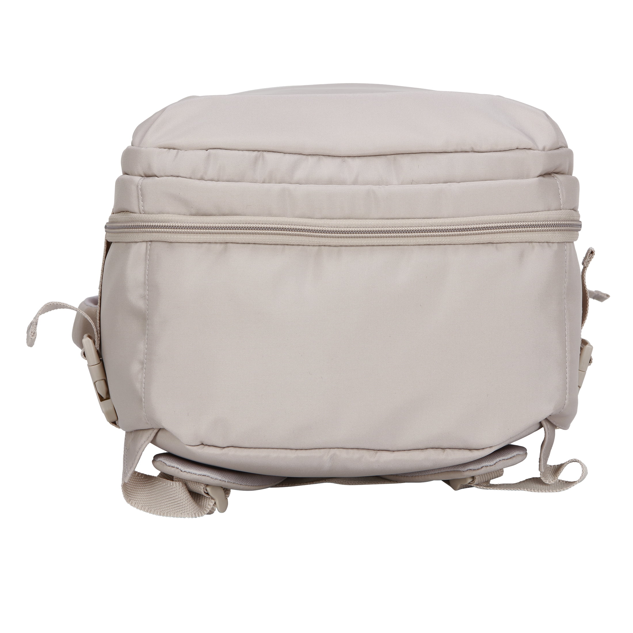 btL 18-inch Nylon Travel Backpack with 15-inch Laptop Sleeve, Taupe