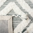 thumbnail image 5 of SAFAVIEH Kenya Arline Geometric Wool Area Rug, Teal/Ivory, 6' x 9', 5 of 5