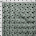 thumbnail image 4 of oneOone Polyester Spandex Mint Green Fabric Nostalgia Coffee Craft Projects Decor Fabric Printed By The Yard 56 Inch Wide-BG, 4 of 5