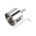 thumbnail image 4 of Unique Bargains Diamond Drill Bit 50mm Glass Hole Saws Core Drill Bit with Center Pilot Bit for Glass Ceramics Porcelain Tile, 4 of 4
