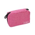 thumbnail image 1 of Bolsa de almacenamiento colgante de viaje, neceser, accesorios impermeables Unisex, organizador plegable de maquillaje, suministro comercial de Almacenamiento y organización del hogar Rosa roja Advancent HA080984-06, 1 of 6