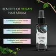 thumbnail image 3 of Moehair Hi-Vibes Vegan Beam Shine Hair Serum for Frizz Control, Damage Protection, UV Protection. Silk serum enhances smoothness & shine with enriched Maracuja oil for a perfect silky look. 4 Fl Oz, 3 of 8
